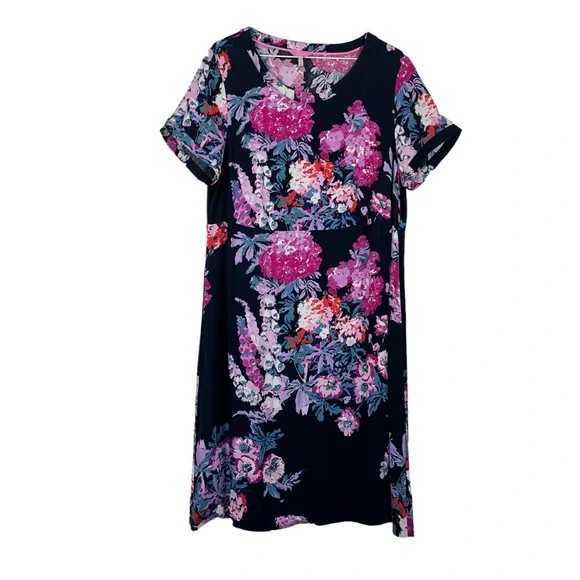 knee length dresses for ladies Little Joules Little Girls' Juno Peplum Midi Dress main image 0